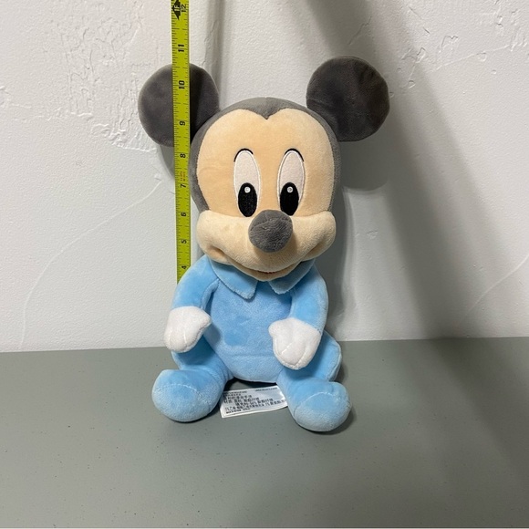 Disney Baby Mickey Plush Stuffed Animal Nursery Toy - Picture 8 of 8